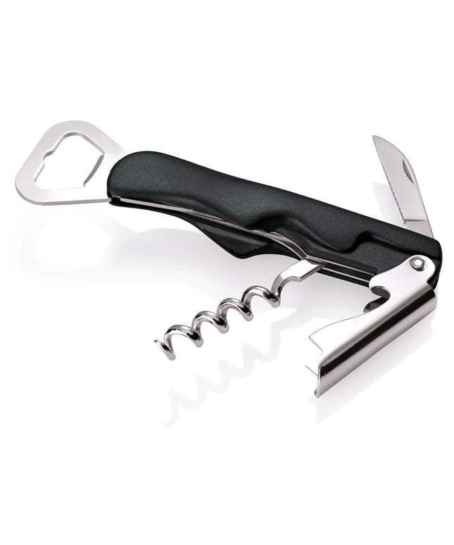 GGM Gastro Dụng Cụ Khui Rượu PREMIUM - Chuyên Nghiệp - Có Dao Cắt Màng - Dài 20mm - Đen