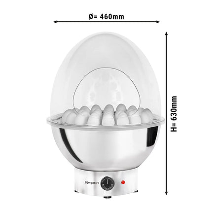 GGM Gastro Egg Warmer - 37 Eggs - Chrome