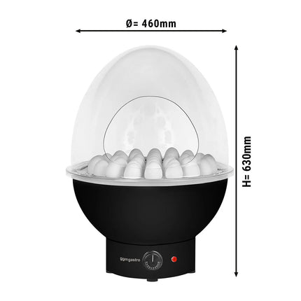 GGM Gastro Egg Warmer - for 37 Eggs - Black