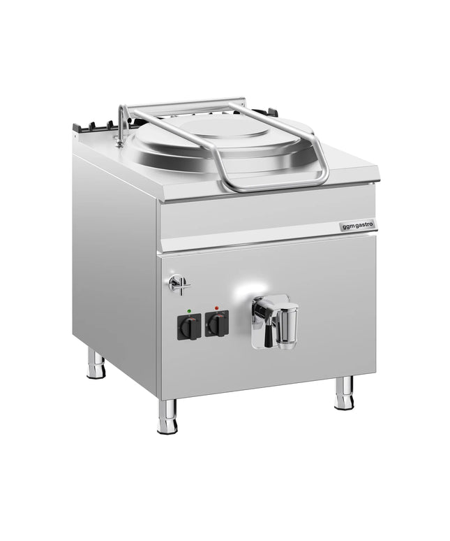 GGM Gastro Electric Boiling Pan - 150L - 12kW - Indirect Heating - with Water Connection