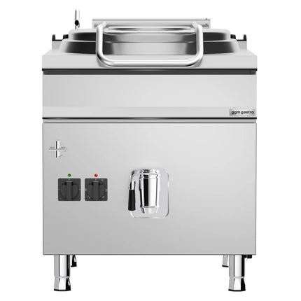 GGM Gastro Electric Boiling Pan - 150L - 12kW - Indirect Heating - with Water Connection