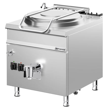GGM Gastro Electric Boiling Pan - 150L - 12kW - Indirect Heating - with Water Connection