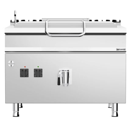 GGM Gastro Electric Boiling Pan - 250L - 24kW - Indirect Heating - with Water Connection