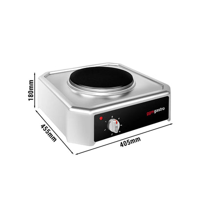 GGM Gastro Electric Boiling Top - 2kW - 1 plate
