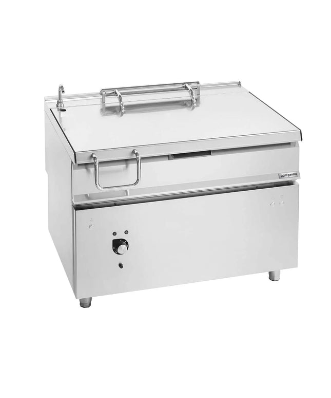 GGM Gastro Electric Bratt Pan - 120L - 14.4kW - Motorised Tilt - with Water Fill Tap