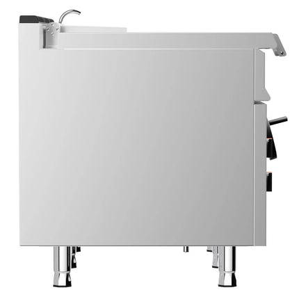 GGM Gastro Electric Bratt Pan - 120L - 18kW - Manual Tilt - with Water Fill Tap