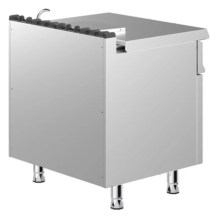 GGM Gastro Electric Bratt Pan - 60L - 9kW - Manual Tilt - with Water Fill Tap