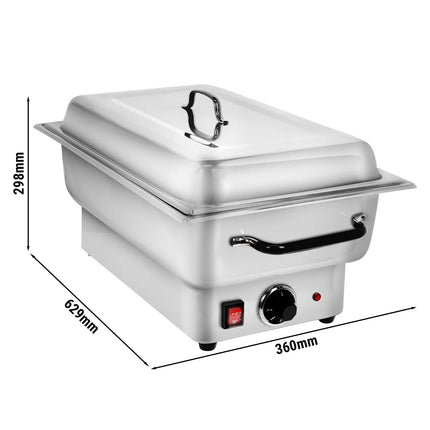 GGM Gastro Electric Chafing Dish - GN 1/1 - with Lid