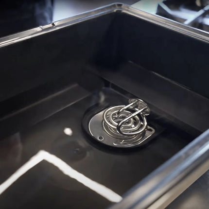 GGM Gastro Electric Chafing Dish - GN 1/1 - with Lid - Black
