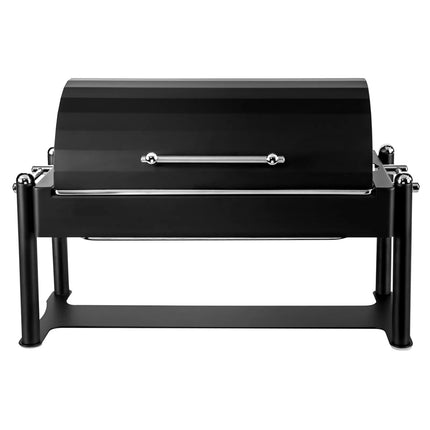 GGM Gastro Electric Chafing Dish - GN 1/1 - with Roll Top Lid - Black