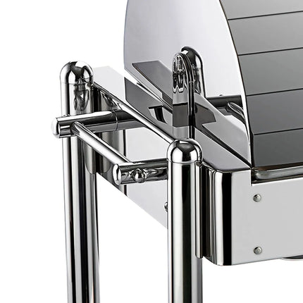 GGM Gastro Electric Chafing Dish - GN 1/1 - with Roll Top Lid - Chrome