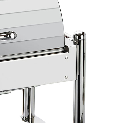 GGM Gastro Electric Chafing Dish - GN 1/1 - with Roll Top Lid - Chrome
