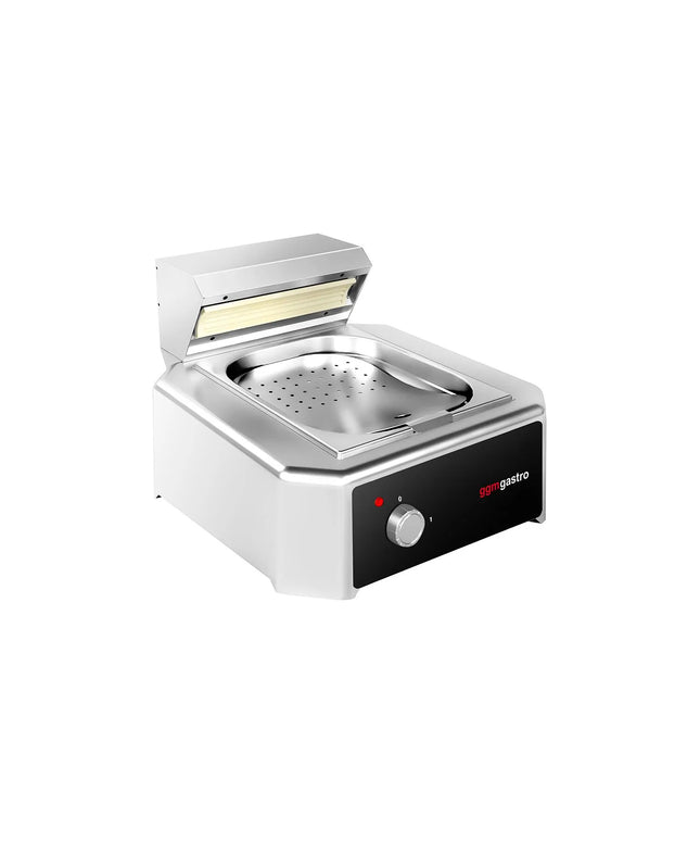 GGM Gastro Electric Chip Scuttle - 0.65kW - 1x GN 1/2 - Countertop
