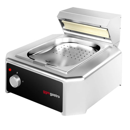 GGM Gastro Electric Chip Scuttle - 0.65kW - 1x GN 1/2 - Countertop