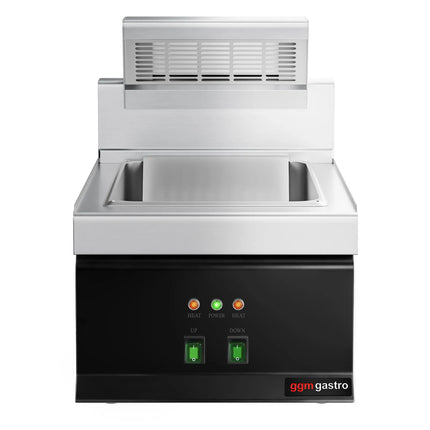 GGM Gastro Electric Chip Scuttle - 1.17kW - 1x GN 1/1 - Countertop