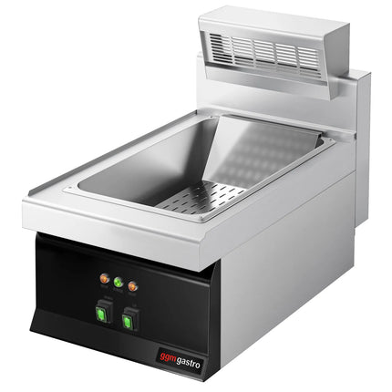 GGM Gastro Electric Chip Scuttle - 1.17kW - 1x GN 1/1 - Countertop