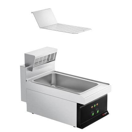 GGM Gastro Electric Chip Scuttle - 1.17kW - 1x GN 1/1 - Countertop