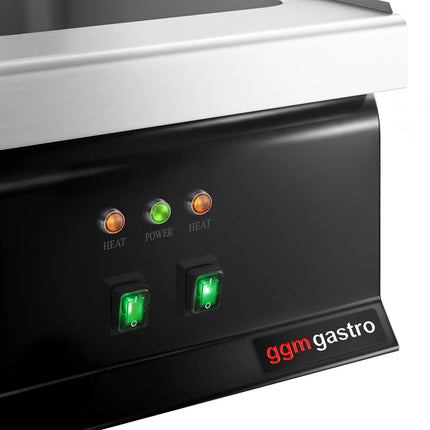 GGM Gastro Electric Chip Scuttle - 1.17kW - 1x GN 1/1 - Countertop