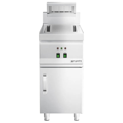GGM Gastro Electric Chip Scuttle - 1.17kW - 1x GN 1/1 - with base cupboard - 1 Door - Freestanding