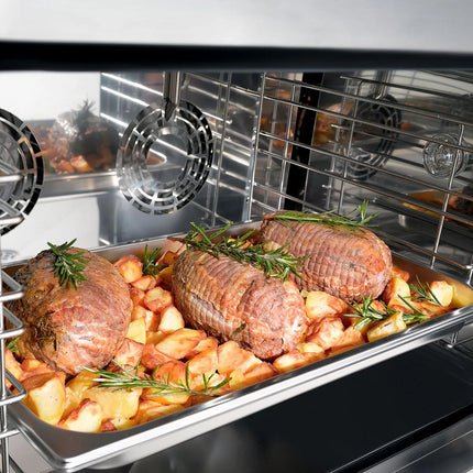 GGM Gastro Electric Commercial Compact Convection Oven with Humidity Control - Manual Controls - 4x GN 1/1 or 600x400mm (EN 60x40)