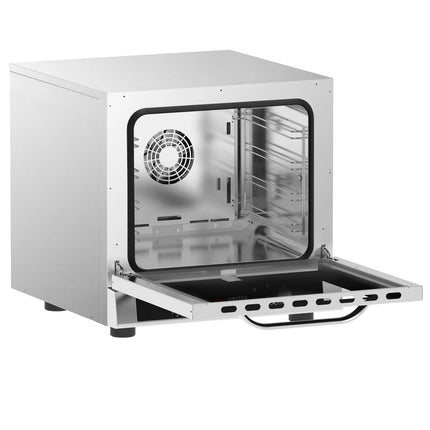 GGM Gastro Electric Compact Convection Oven - Manual Controls - 1 Baking Chambers - 4x 429x345mm - incl. 4x Baking Trays