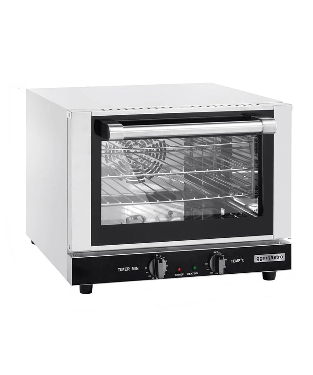 GGM Gastro Electric Compact Convection Oven - Manual Controls - 3x 349x282mm - 21L