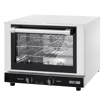 GGM Gastro Electric Compact Convection Oven - Manual Controls - 3x 349x282mm - 21L
