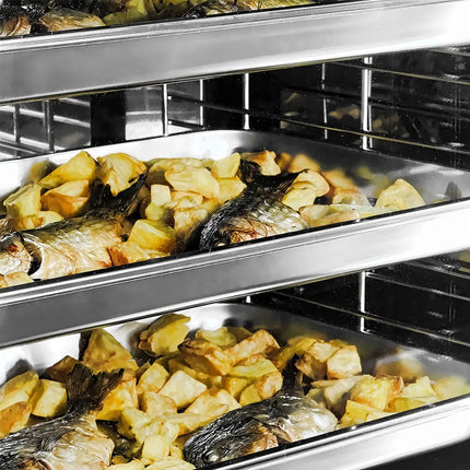 GGM Gastro Electric Compact Convection Oven - Manual Controls - 3x 349x282mm - 21L