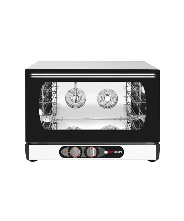 GGM Gastro Electric Compact Convection Oven with Steam Injection - Manual Controls - 4x GN 1/1 or 600x400mm (EN 60x40)