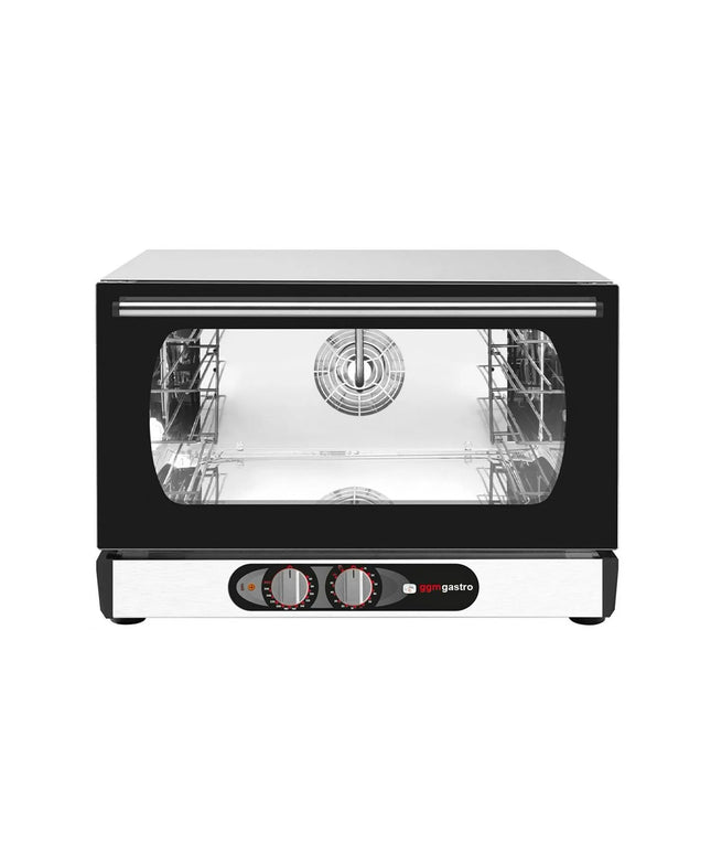 GGM Gastro Electric Compact Convection Oven - with Steam Injection - Manual Controls - 3x GN 1/1 or 3x 600x400mm (EN 60x40)