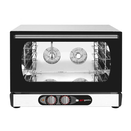 GGM Gastro Electric Compact Convection Oven with Steam Injection - Manual Controls - 4x GN 1/1 or 600x400mm (EN 60x40)