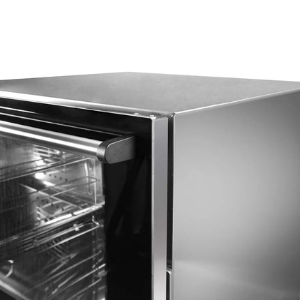 GGM Gastro Electric Compact Convection Oven with Steam Injection - Manual Controls - 1 Baking Chambers - 4x 450x340mm - incl. 4x Baking Trays