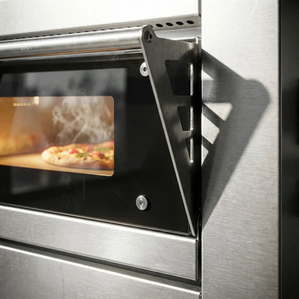 GGM Gastro Electric Conveyor Pizza Oven - 1260x1750mm (127 cmx175.3 cm) - Touchscreen Controls - Belt width: 500mm (50.8 cm) - up to 350°C - for Ø 30cm (30.5 cm) pizza