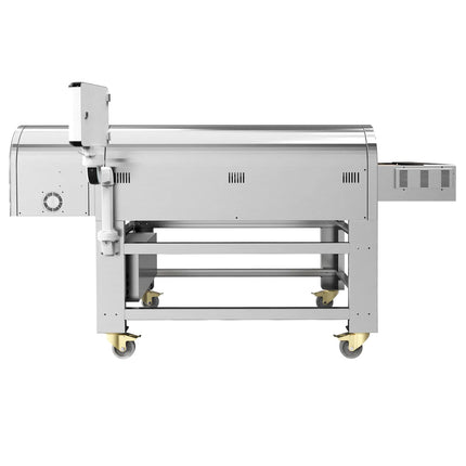 GGM Gastro Electric Conveyor Pizza Oven - 1500x2500mm (150.1 cmx249.9 cm) - Digital Controls - Belt width: 780mm (78 cm) - up to 400°C - with Wheels