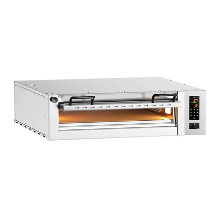 GGM Gastro Electric Deck Pizza Oven - Single Deck - Refractory Stone Deck - 9 - Ø 34cm (34 cm) - Touchscreen Controls