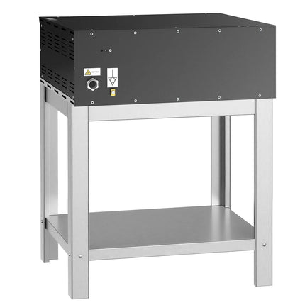 GGM Gastro Electric Deck Pizza Oven - Single Deck - Refractory Stone Deck - 4 x Ø 30cm (30.5 cm) - with Stand