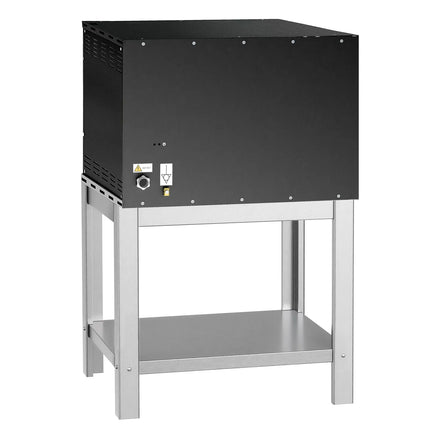 GGM Gastro Electric Deck Pizza Oven - Twin Deck - Refractory Stone Deck - 4+4 - Ø 30cm (30.5 cm) - incl. Base frame