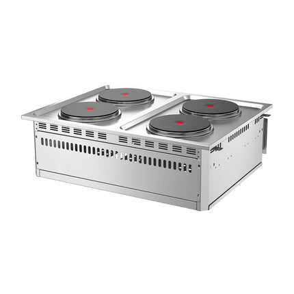 GGM Gastro Electric Drop-in Boiling Top - 10.4kW - 4 Plates