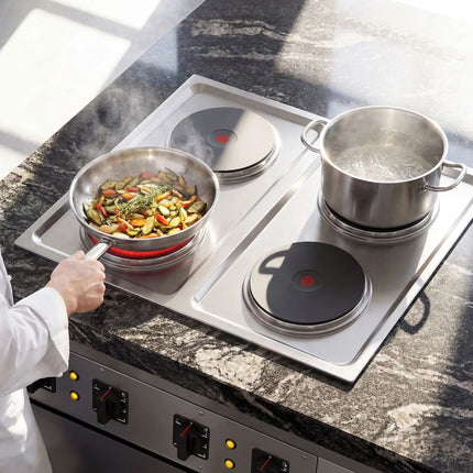 GGM Gastro Electric Drop-in Boiling Top - 10.4kW - 4 Plates