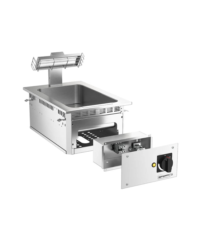 GGM Gastro Electric Drop-in Chip Scuttle – 1 kW – 1 × GN 1/1