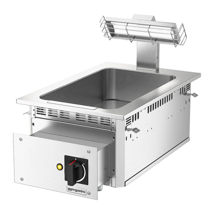 GGM Gastro Electric Drop-in Chip Scuttle – 1 kW – 1 × GN 1/1