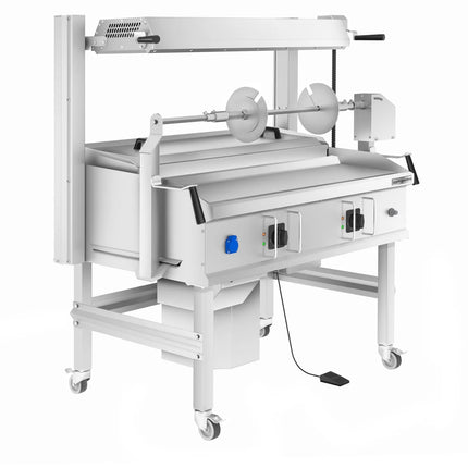 GGM Gastro Electric Horizontal Kebab Grill (Cağ Kebab) - up to 85kg - 14kW - Floor-standing