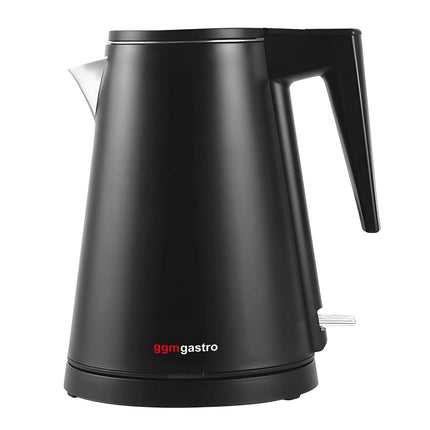 GGM Gastro Electric kettle - 0.8 litres - 1.2 kW - incl. tea station with 4 compartments and drip tray