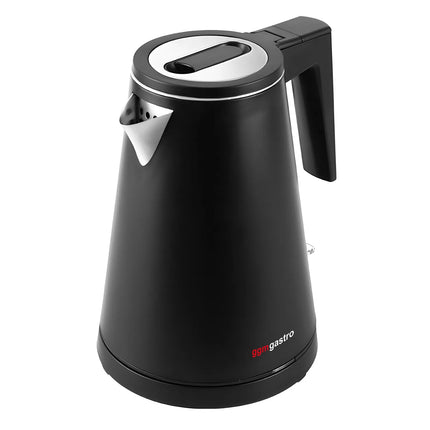 GGM Gastro Electric kettle - 0.8 litres - 1.2 kW - incl. tea station with 4 compartments and drip tray