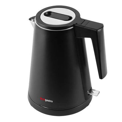 GGM Gastro Electric kettle - 0.8 litres - 1.2 kW - incl. tea station with 4 compartments and drip tray