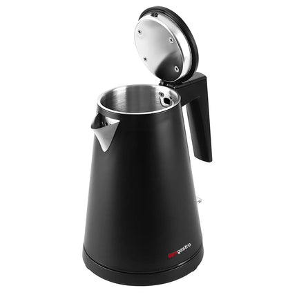 GGM Gastro Electric kettle - 0.8 litres - 1.2 kW - incl. tea station with 4 compartments and drip tray
