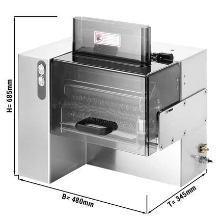 GGM Gastro Electric Meat Tenderiser Machine - stainless steel - Max. cutting width 250mm - 480x345mm - 370W