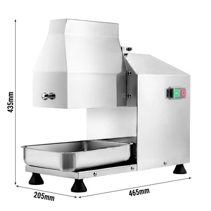 GGM Gastro Electric Meat Tenderiser Machine - stainless steel - Max. cutting width 180mm - 205x465mm - 350W