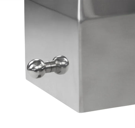 GGM Gastro Electric Meat Tenderiser Machine - stainless steel - Max. cutting width 180mm - 205x465mm - 350W