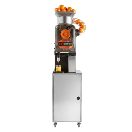 GGM Gastro Electric Orange juicer - Silver - with Tap, Cleaning Mode & Base